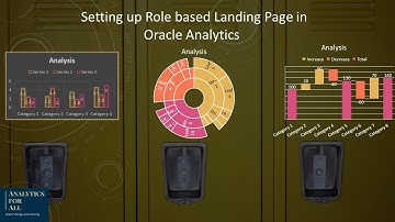 Setting up Role Based Landing Page in Oracle Analytics