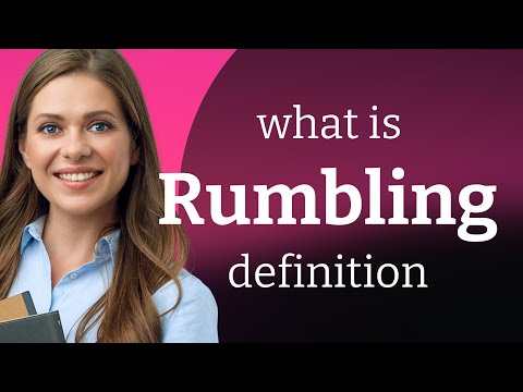 Vídeo: Qual é a definição de rumpling?