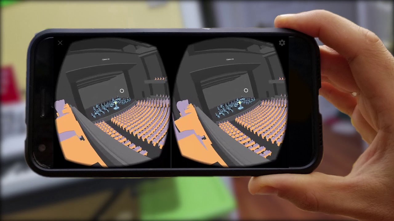 Google Cardboard + ARCore - Testing Theater Sightlines on Your Phone