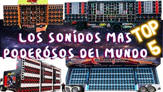 TOP 5 los sonidos sobre ruedas mas poderosos del mundo car audio system