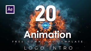 20 Free Amazing Intro Logo After Effects Template - YouTube