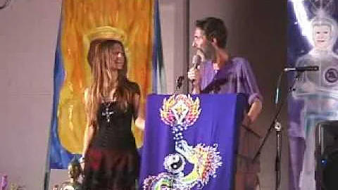 Dr Joshua David Stone and Gloria Excelsias