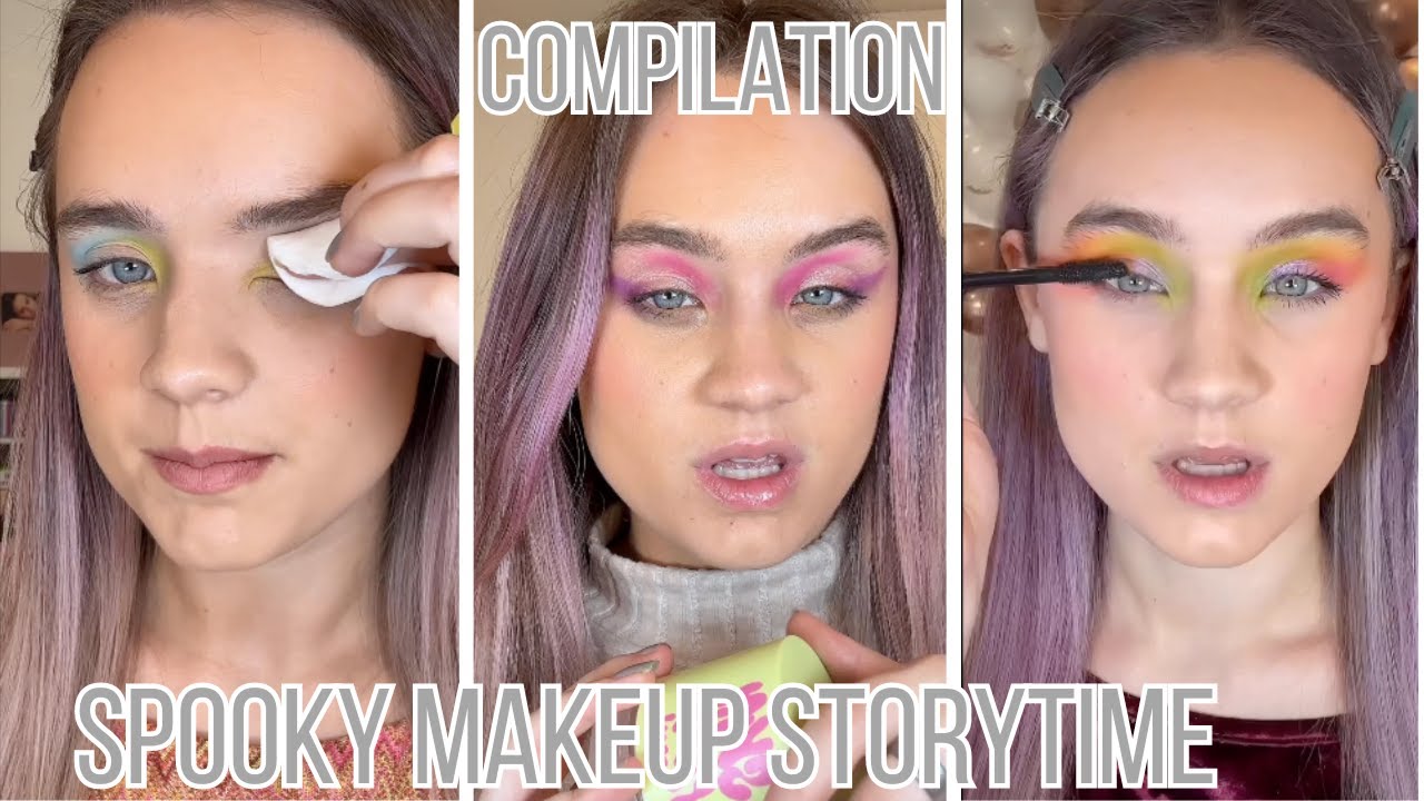 SCARY MAKEUP STORYTIME COMPILATION OF SCARY MAKEUP VIDEOS JULY 2024