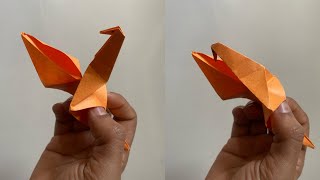 Origami Drinking Bird Tutorial | Origami Toy | Paper Drinking Bird Tutorial | Origami easy