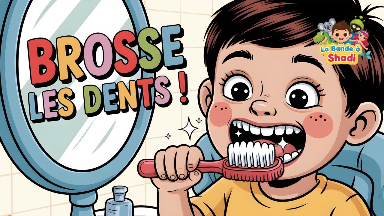 Brosse, brosse les dents | Chanson éducative enfants (routine matin & soir)