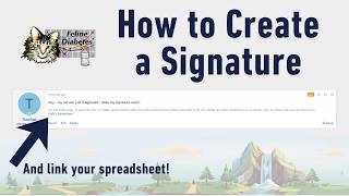 How to Create a Signature - FDMB