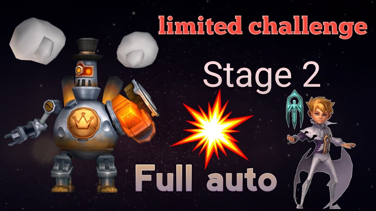 lords mobile limited challenge 1 auto|Steambot Stage 2 auto