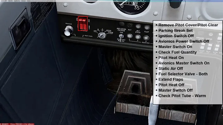 Cessna 172N Skyhawk II Preflight Inspection - Part 1