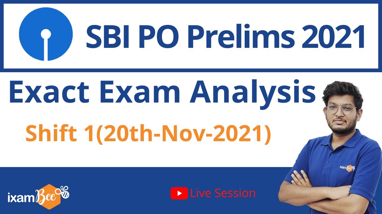 SBI PO Pre Exam Analysis 2021  (20 Nov, Shift 1) | Questions asked | Good Attempt | By Yaman Kansal