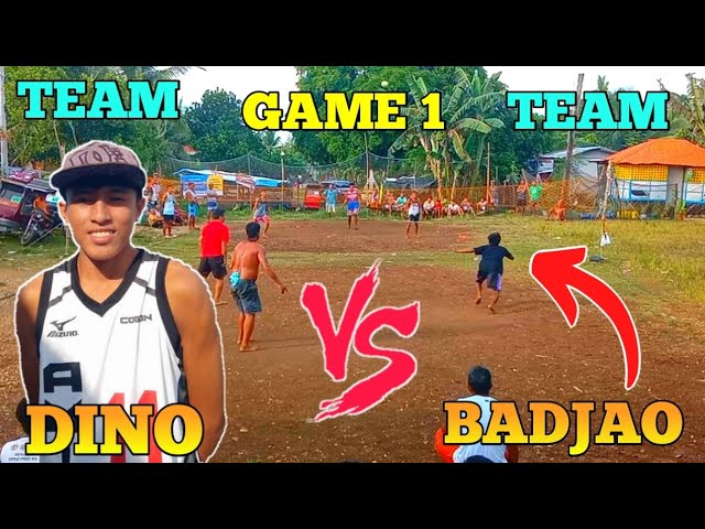 VOLLEYBALL DAYON DAYON Team Dino/Jewa/Jojo vs Team Badjao/Toto/Regan class=