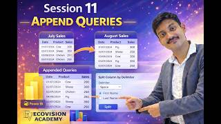 Session 11 - Append Queries in POWER BI