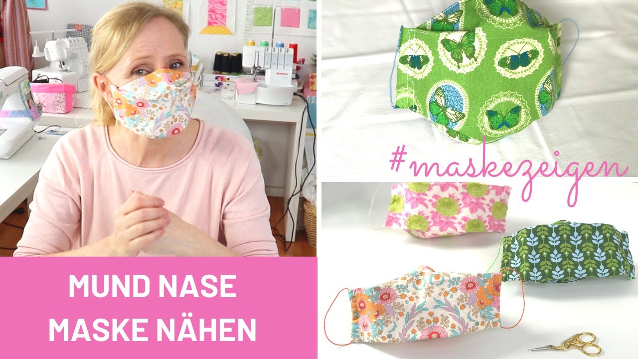 Maske Naehen Mit Gummi