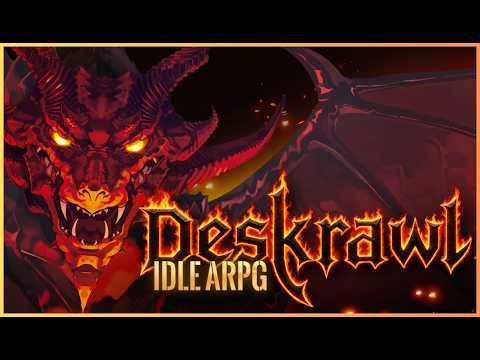 Deskrawl: Idle ARPG launch trailer