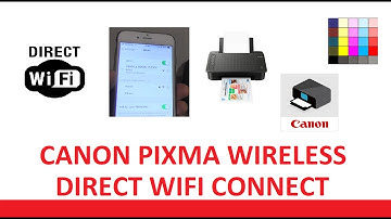 Wireless - Wifi Direct setup for Canon PIXMA TS300 TS302 TS304 TS305 TS307 series