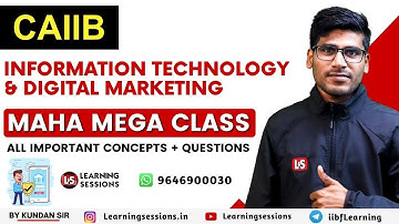 IT & DIGITAL BANKING MEGA SESSION | MOST IMPORTANT TOPICS COVERED | LATEST SYLLABUS 2023