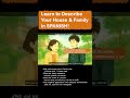 (A2-B1 Spanish)7 People, 4 Bedrooms, 2 Bathrooms! Learn to Describe Your House & Family in SPANISH!