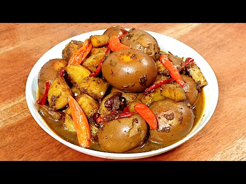 Resep Semur Telur Kentang Pedas