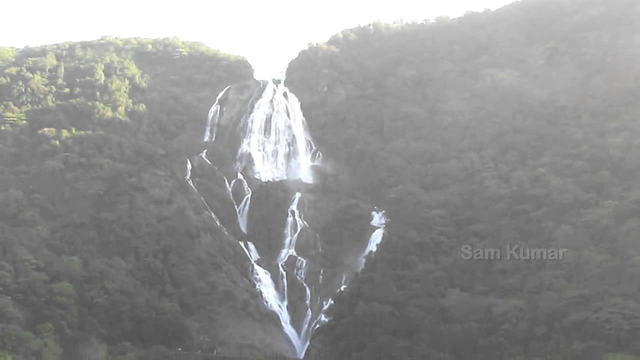 Shahrukh khan's movie Shooting spot : Dudhsagar Waterfalls 