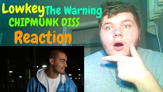 AMERICAN REACTS TO | Lowkey - The Warning [OFFICIAL CHIPMUNK DISS] with lyrics | (Reaction)
