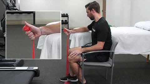 Ulnar Deviation with Resistance Band
