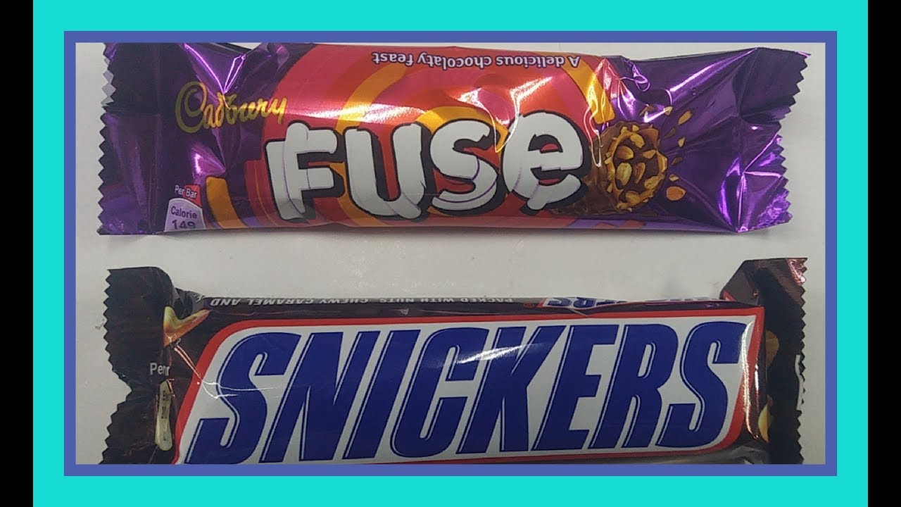CADBURY DAIRY MILK FUSE V/S SNICKERS YouTube