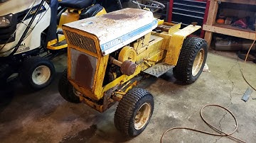 CUB CADET 104 First start in many Years!