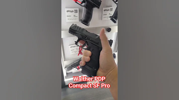 Walther PDP Steel Frame Pro 4 inch compact - Shot Show 2025