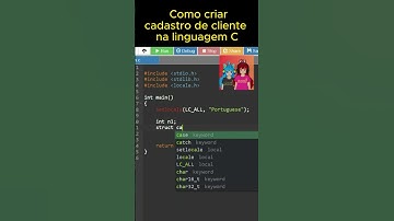Como criar cadastro de cliente simples na linguagem C (não precisa baixar nenhum programa)