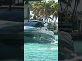 Welcome to the future of yacht buying. 🛥️✨ Riva yacht at Haulover Inlet