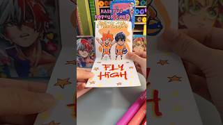 so cute! #haikyuu #popupcard #diycrafts #karasuno #kageyama #hinatashoyo #animeshorts