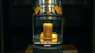 Solid Gold vs Hydraulic Press – You Won’t Believe What Happens
