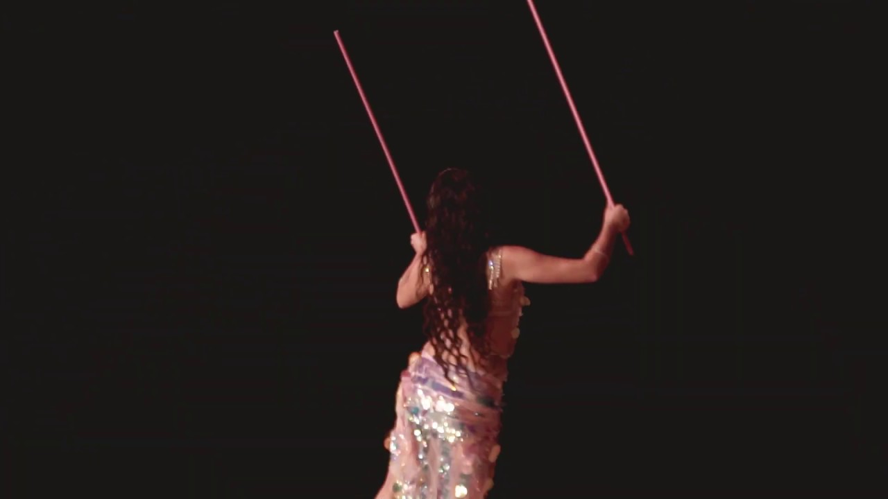 Jasirah Bellydance, Double Stick at the Keda Aho Madrid 2019