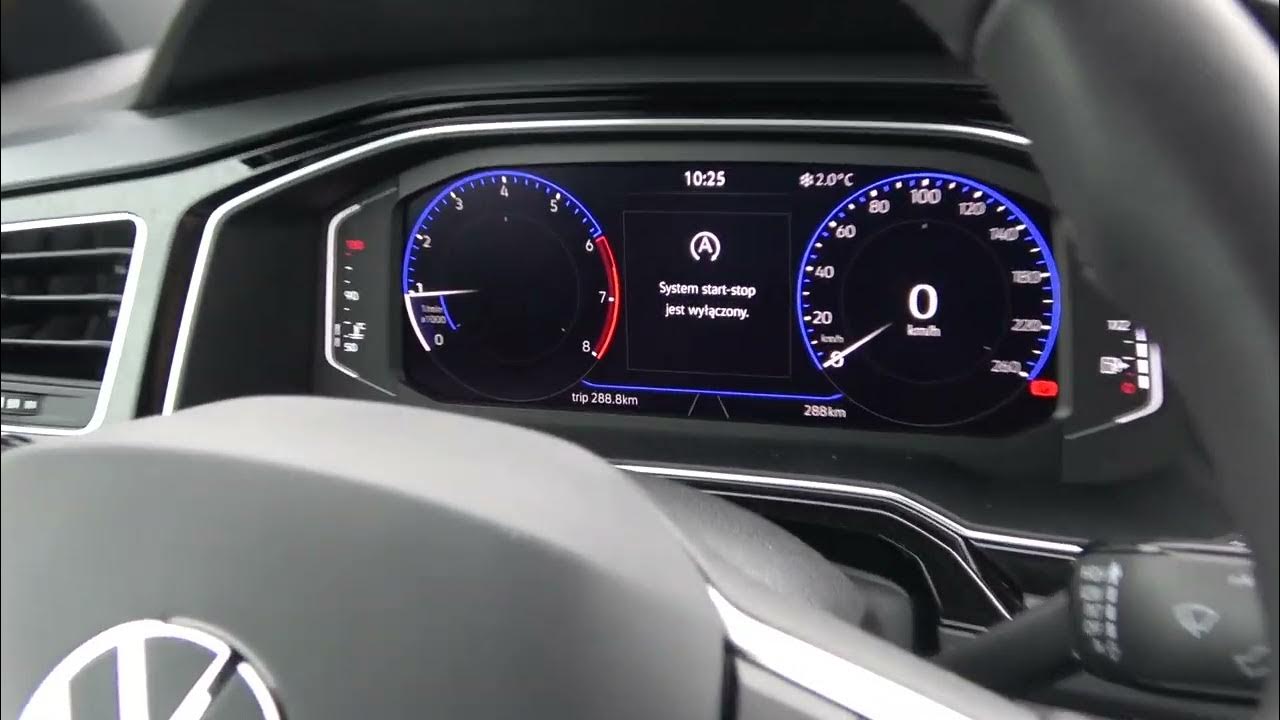 How to Enable or Disable Start Stop Function in Volkswagen Polo VI (2021 ) Manage Start
