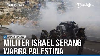 DETIK DETIK WARGA PALESTINA HENDAK SALAT DIBOMBARDIR MILITER ISRAEL
