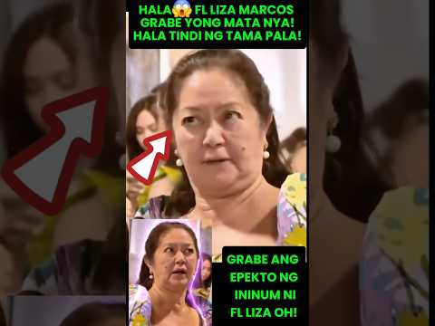 HALA😱 FL LIZA MARCOS GRABE YONG MATA NAG VIRAL AGAD!