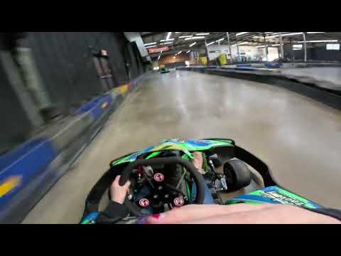 Karting at the Speed Factory in Greenville, South Carolina