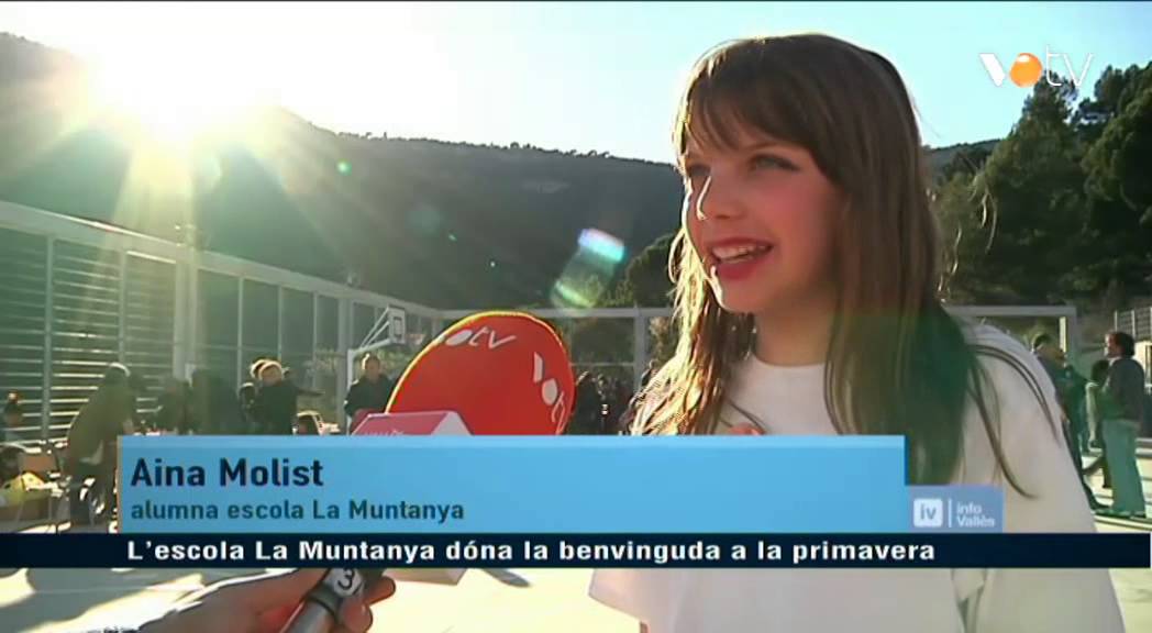 VOTV - L'Escola La Muntanya dóna la benvinguda a la primavera