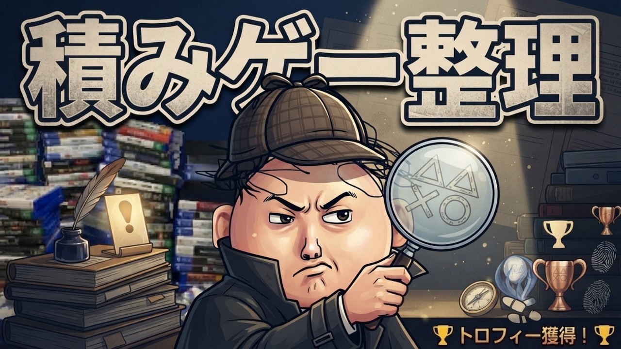 毎週日曜恒例、積みゲー仕分け配信【24本目～】 - YouTube