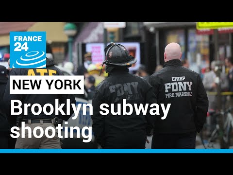 At least 13 injured in Brooklyn subway shooting: New York fire department • FRANCE 24 English