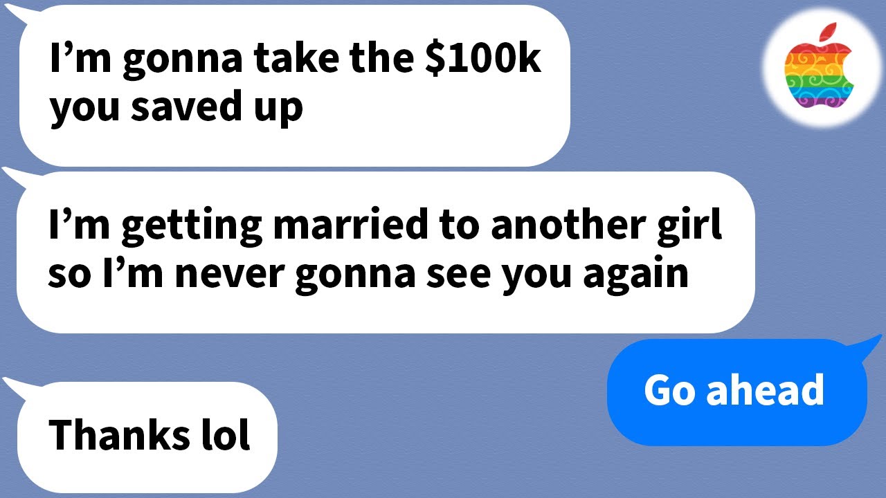 【Apple】 My husband is threatening to take out the $100,000 I had saved up