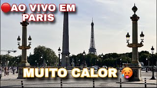 🔴AO VIVO EM PARIS! O SOL VOLTOU ☀️