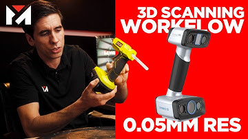 3D Scanning in Super High Resolution - Shining 3D Einscan HX Workflow