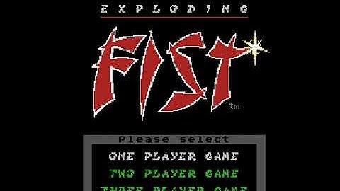 Intro-Demo - Exploding Fist (NES, USA, Prototipo)