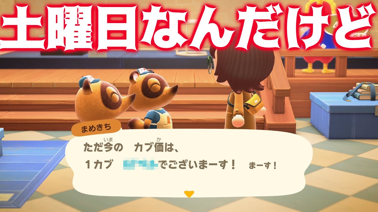 あつ森】土曜日なのに株価が終わってるのなぁぜなぁぜ？【あつまれ
