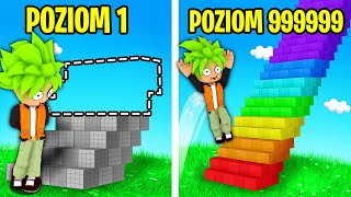 ROBLOX ale CO SEKUNDĘ SKACZĘ CORAZ WYŻEJ | High Jump Race