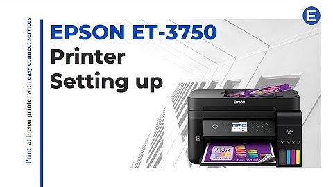 Epson ET 3750 printer setup utility | Epson ET-3750 software for WiFi Setup Driver