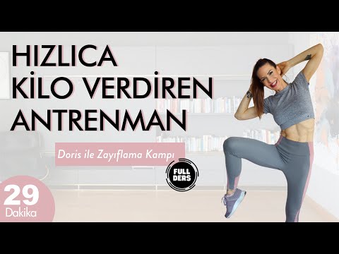 HIZLICA KİLO VERMEK İÇİN ANTRENMAN | Doris ile Zayıflama Kampı