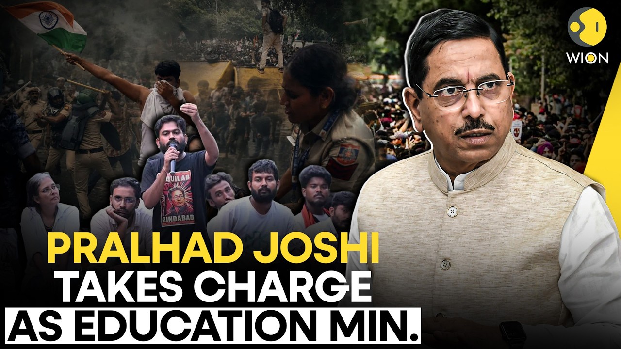 NEET Protest Fallout: Pralhad Joshi Takes Charge As Education Minister After Pradhan’s Resignation! NEET Protest Fallout: Pralhad Joshi Takes Charge As Education Minister After Pradhan’s Resignation!