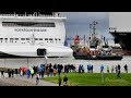 Überführung Kreuzfahrer NORWEGIAN ENCORE cruiseliner conveyance U-Turn Emden C6EF4 IMO 9751511