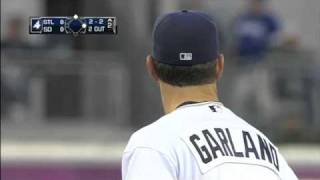 2010/05/25 Garland's scoreless start